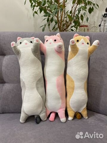 Кот батон 50, 70, 90 и 110 см