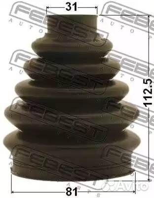 Пыльник шрус наружный комплект 81x112.5x31