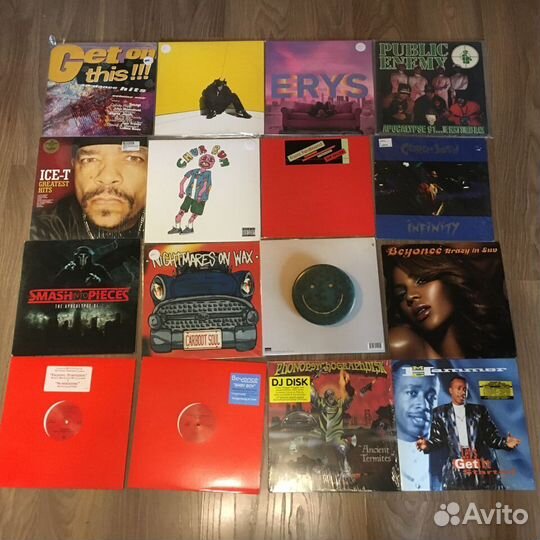 Pop,Electronica,Hip-Hop,Рус. рок.Пластинки Vinyl
