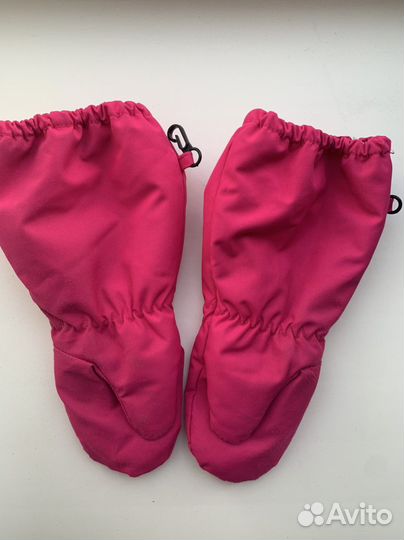 Краги варежки reima 1 c мехом внутри