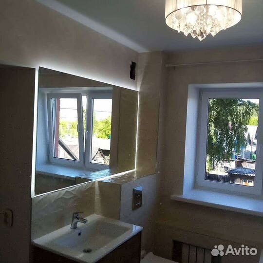 Зеркала с подсветкой, гримерное зеркало по индивид