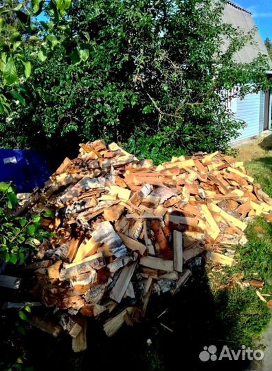 Дрова Ольха от 1 куба с доставкой в Выборге любого