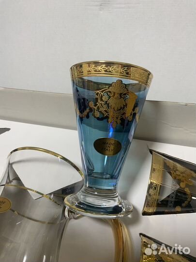 Графин и бокалы art decor veneziano