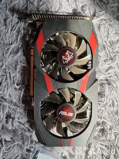 Видеокарта asus GeForce GTX 1050 Ti Cerberus OC Ed