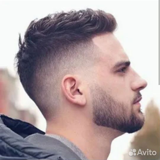 Мужская креативная стрижка