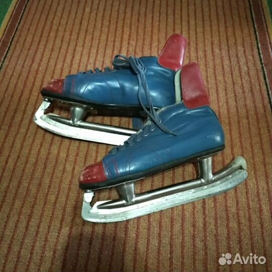 Коньки кожаные СССР