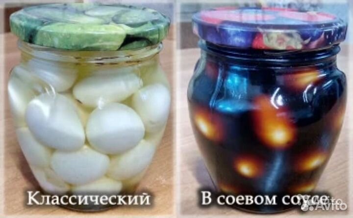 Маринованные перепелиные яйца