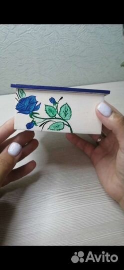 Деревянная шкатулка ручной работы / Подарок