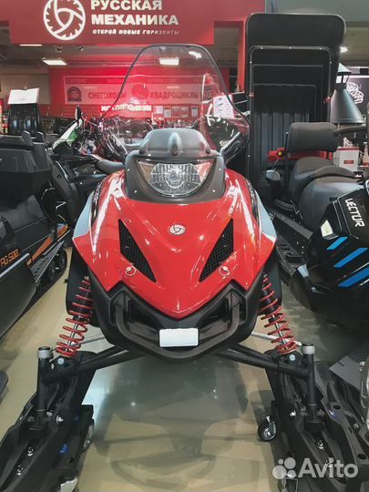 Снегоход RM Tiksy 250 Lux (красный)