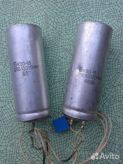 Конденсаторы, диоды, транзисторы