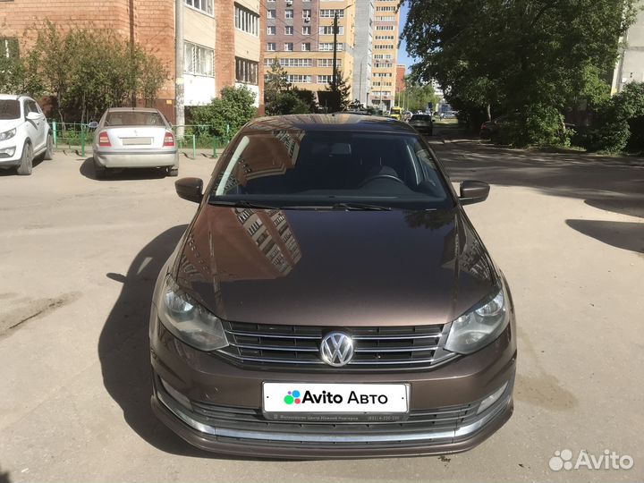 Volkswagen Polo 1.6 AT, 2016, 137 000 км