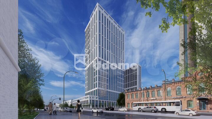 Апартаменты-студия, 39,9 м², 15/32 эт.