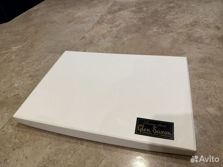 Коробка от шарфа Glen Saxon кашемир новая