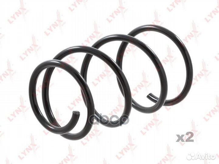 Пружина подвески передняя перед прав/лев