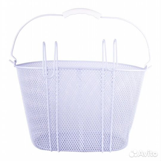 Вело корзина передняя на руль с ручкой vinca