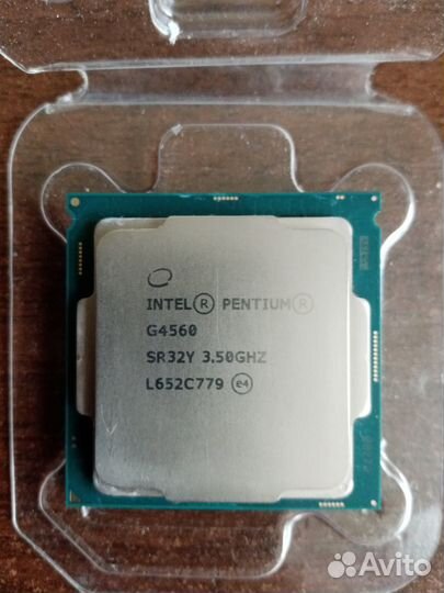 Процессор intel Pentium G4560