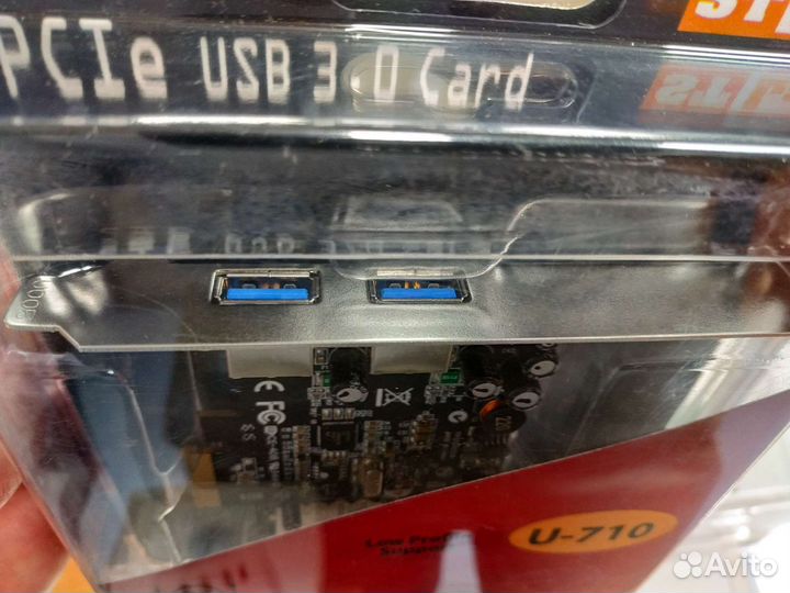 Контроллер pci e usb 3.0 Новый