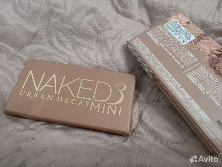 Палетка теней naked3 urban decay mini