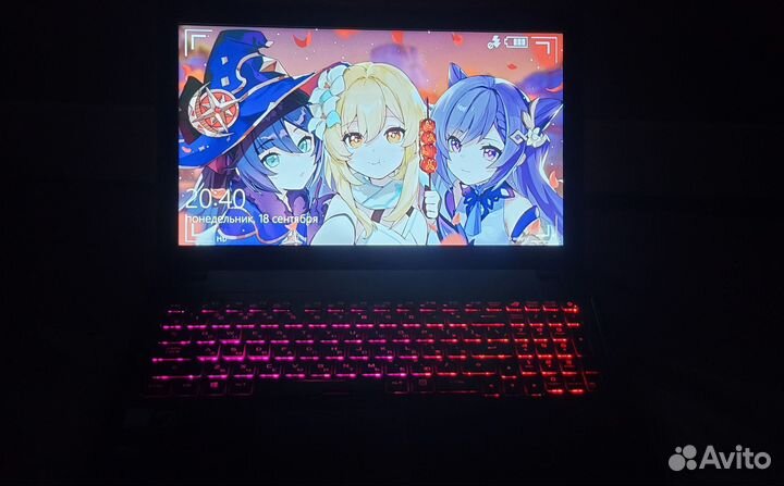 Игровой ноутбук Asus rog strix i5 GTX1050