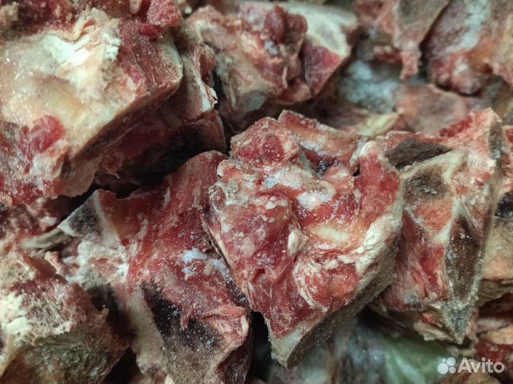 Кости говяжьи хребтовые (мясо для собак)