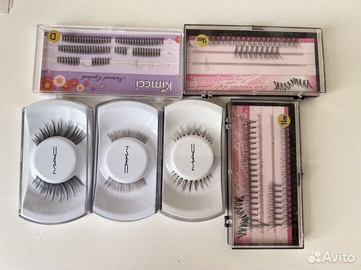 Накладные ресницы Mac пакетом