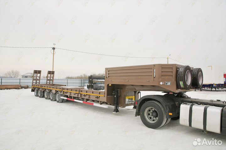 Полуприцеп трал (тяжеловоз) AMUR LYR9806TDPW, 2023