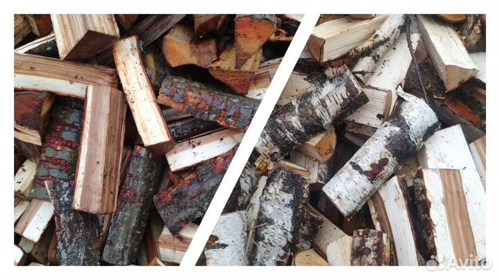 Дрова березовые колотые