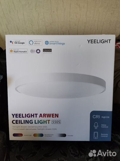 Умный потолочный светильник Yeelight Arwen 550S