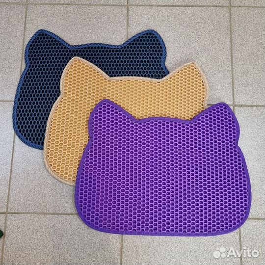 Коврик под миску / Коврик для животных EVA (эва)