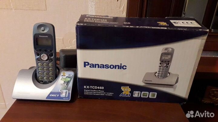 Цифровой радиотелефон Panasonic KX-TCD 460 RUF