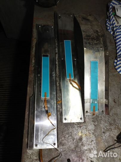 Накладки на пороги Хаммер Н2