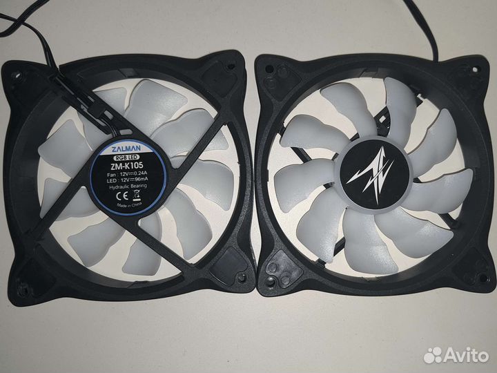 Корпусные вентиляторы с подсветкой zalman ZM-K105