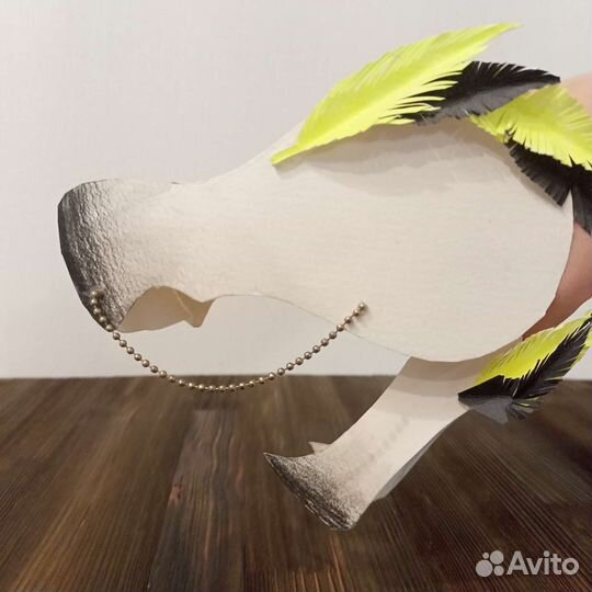 Дракон на руку белый