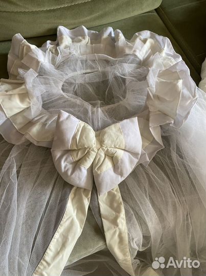 Детское одеяло в кроватку с балдахином