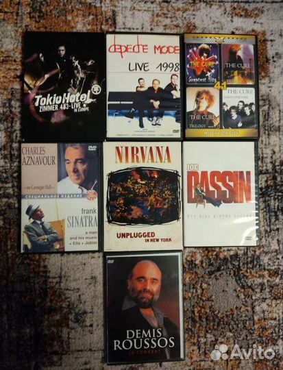 Музыкальные клипы на Dvd