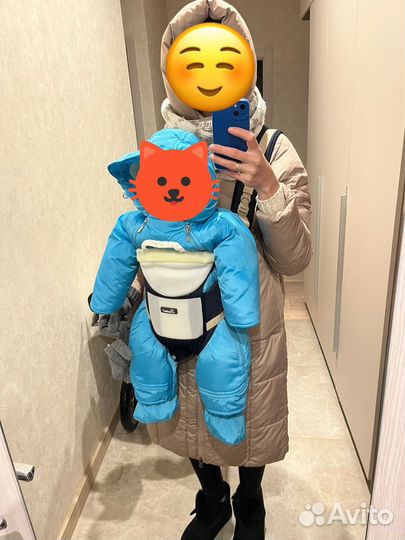 Рюкзак переноска кенгуру Leotex