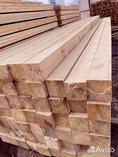 Брус обрезной 100х200х6000мм