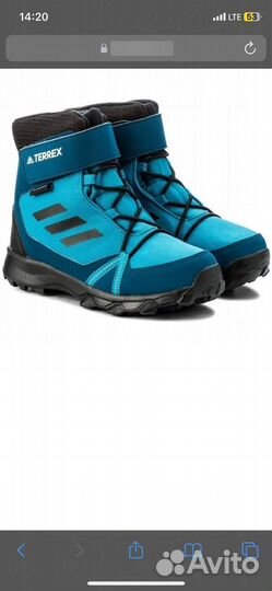 Детские ботинки adidas terrex snow