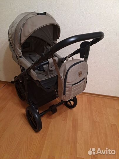 Коляска 3 в 1 adamex amelia шикарная