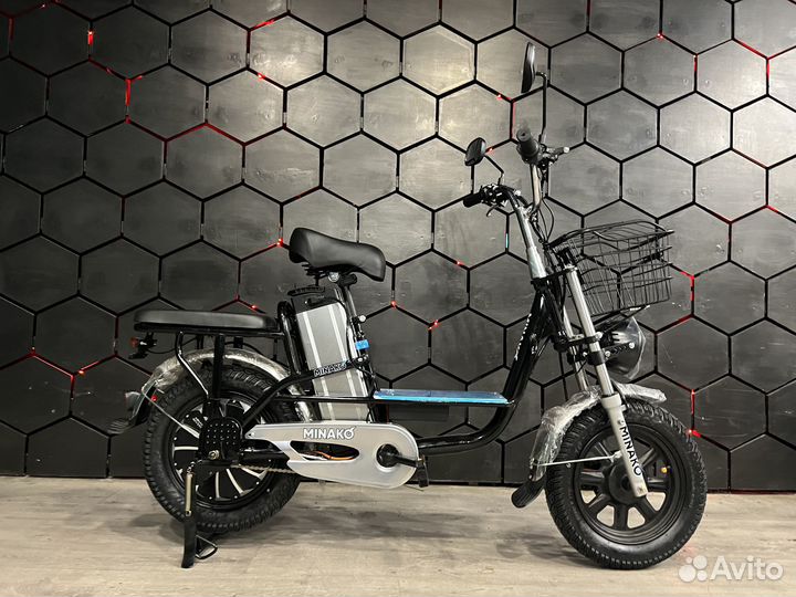 Новый электровелосипед (колхозник) Minako Monster