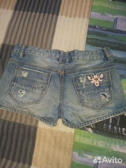 Шорты джинсовые 42 44
