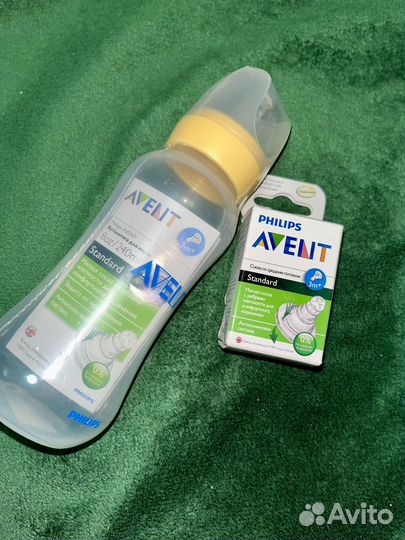 Бутылочка avent новая