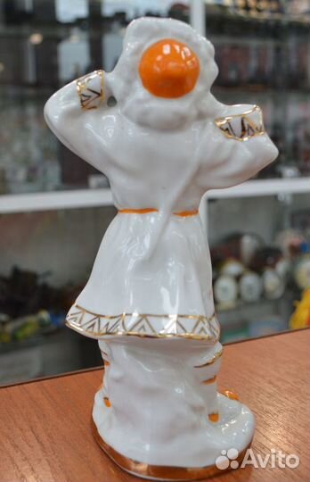 Фарфоровая статуэтка СССР Юный Мальчик Башкир