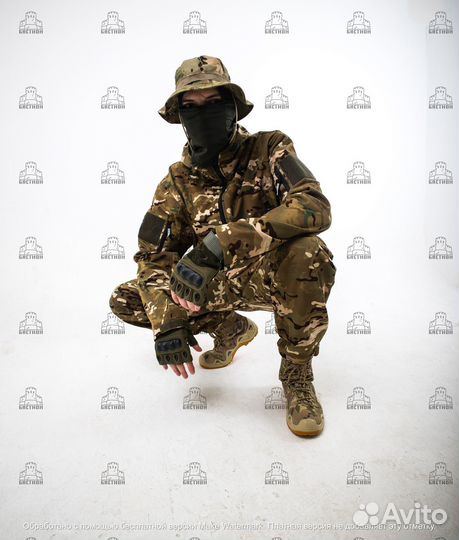 Костюм тактический демисезонный на флисе Shark Ski