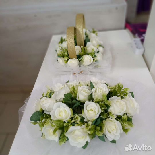 Свадебные аксессуары на машину