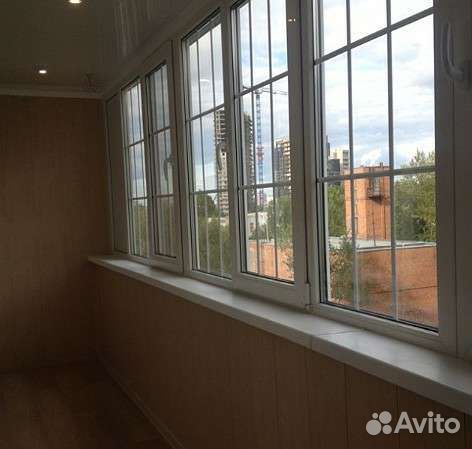 Лоджия пластиковая 6м с отделкой и шумоизоляцией