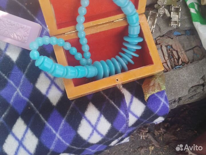 Бусы пластмасса СССР