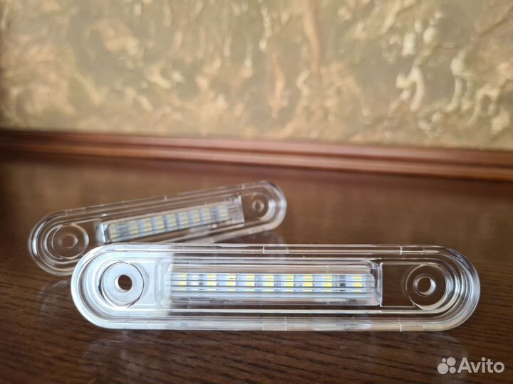 Mercedes w124 светодиодная подсветка номера