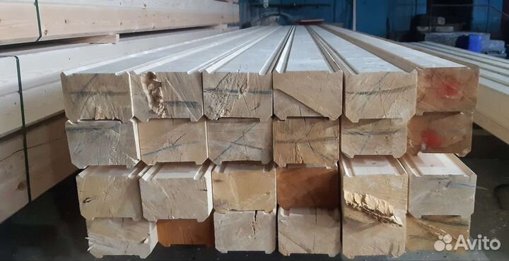 Брус строганый