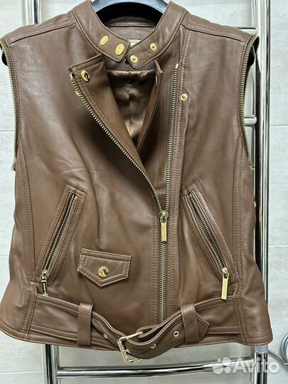 Куртка кожаная женская s Michael Kors